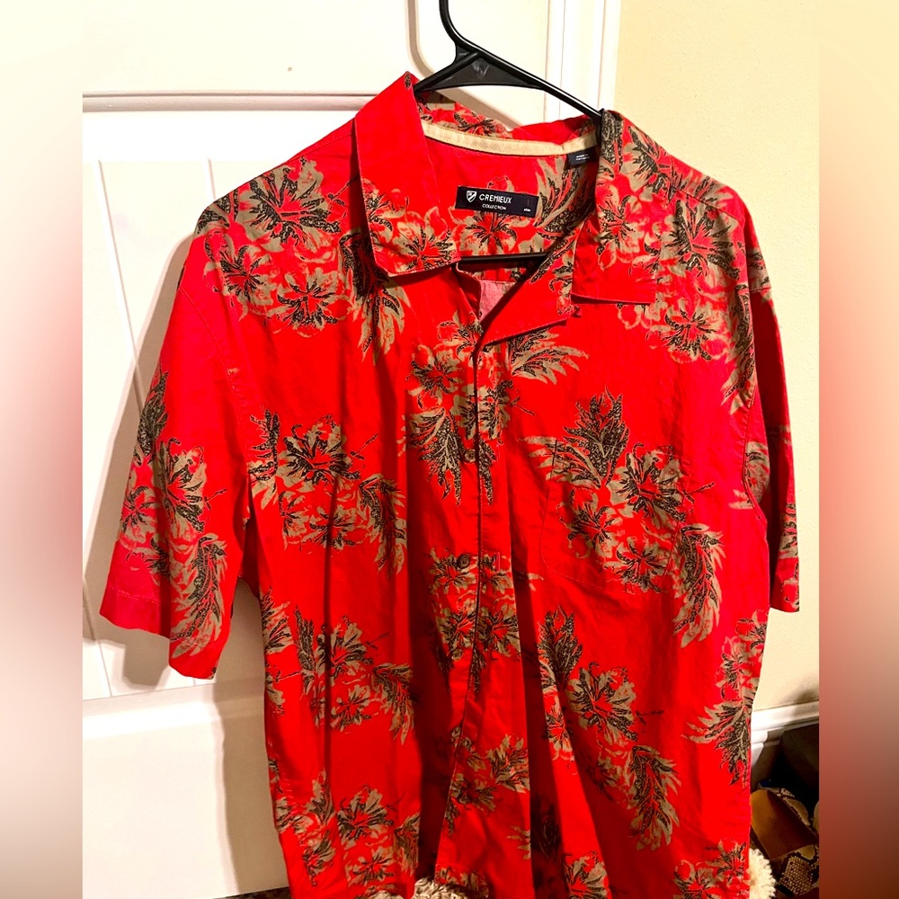 Daniel Cremieux men’s casual button down short sleeve shirt